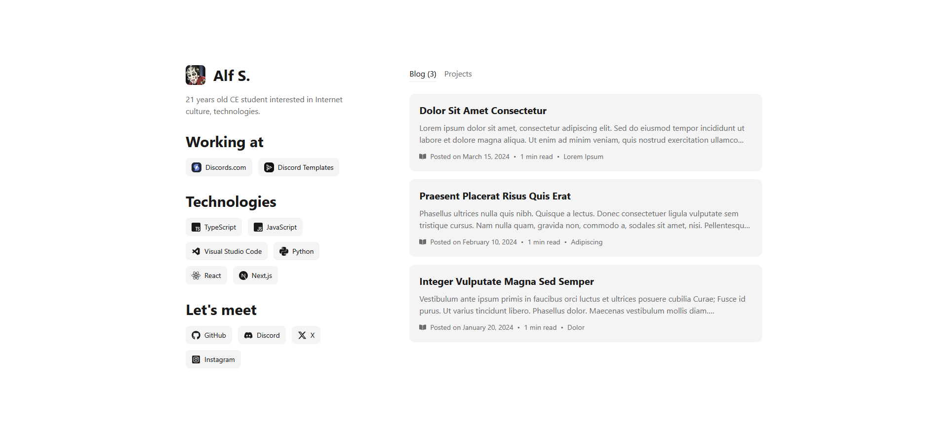 Portfolio