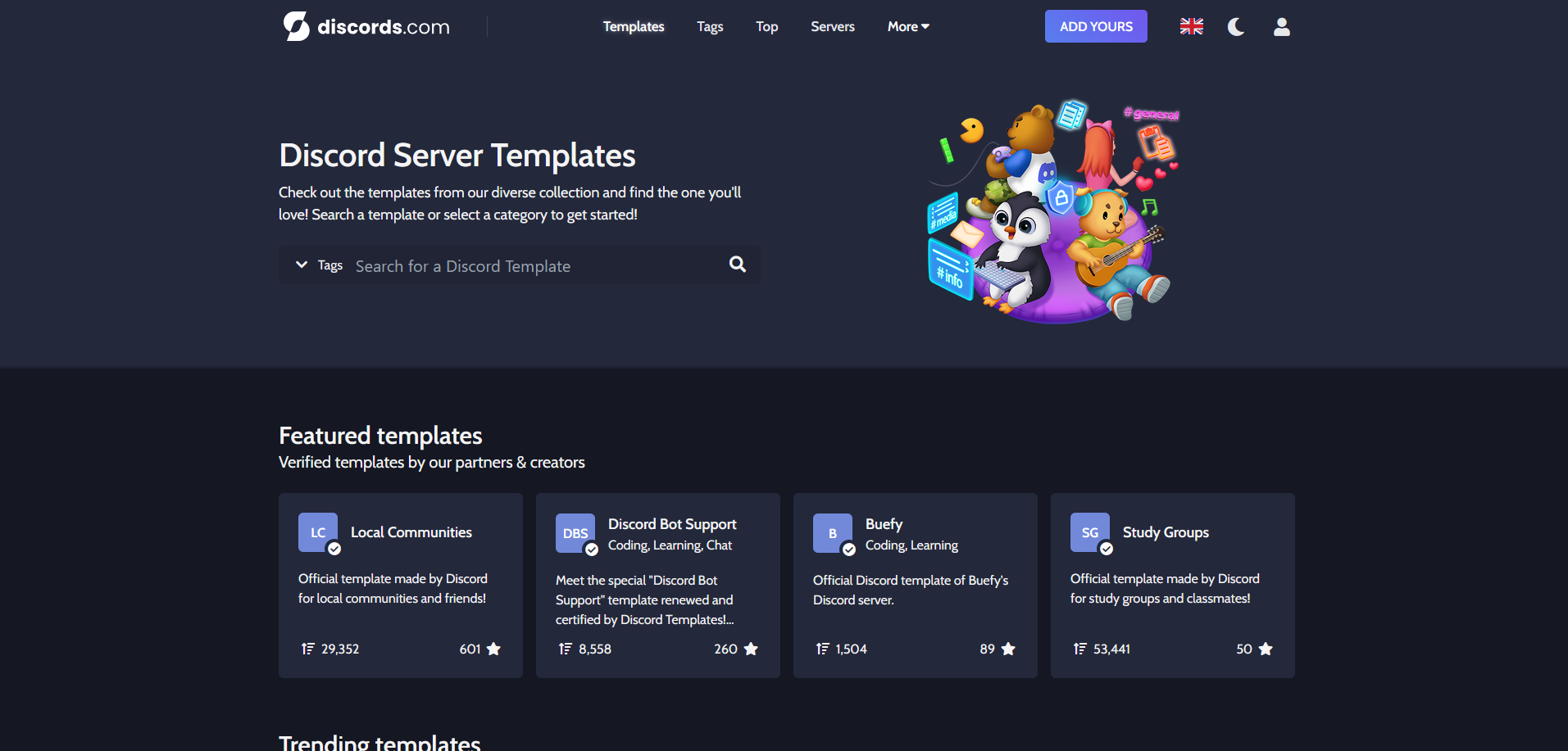 Discord Templates